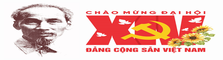 Chào mừng đại hội Đảng lần thứ 14