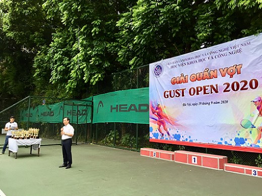 Giải quần vợt GUST OPEN 2020 thành công tốt đẹp