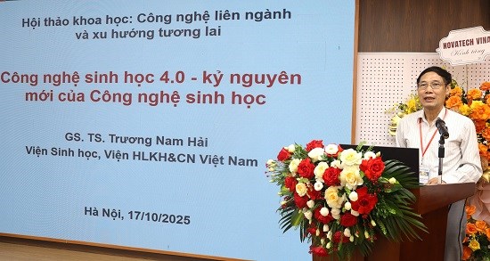 Hội thảo khoa học “Công nghệ liên ngành và xu hướng tương lai.