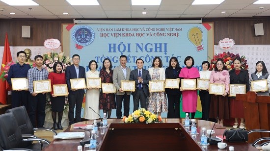 Hội nghị Tổng kết công tác năm 2025 và phương hướng, kế hoạch năm 2026 tại Học viện Khoa học và Công nghệ