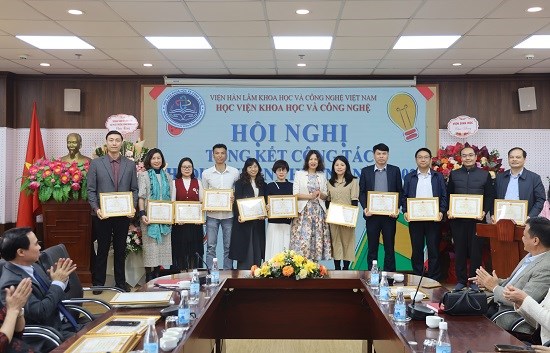 Hội nghị Tổng kết công tác năm 2025 và phương hướng, kế hoạch năm 2026 tại Học viện Khoa học và Công nghệ