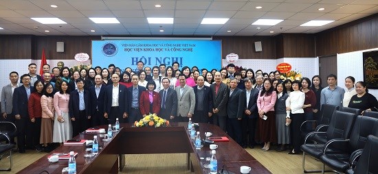Hội nghị Tổng kết công tác năm 2025 và phương hướng, kế hoạch năm 2026 tại Học viện Khoa học và Công nghệ