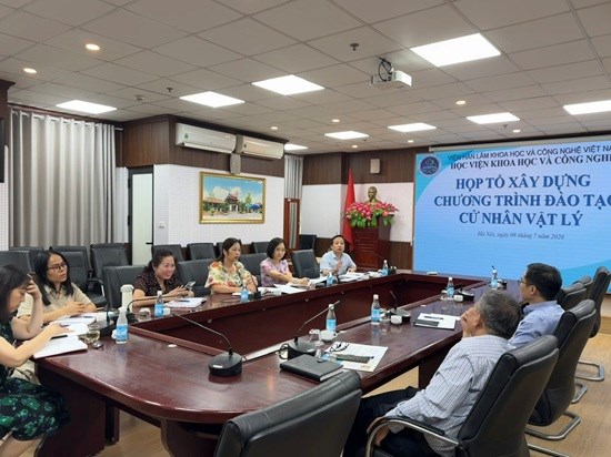 HỌC VIỆN KHOA HỌC VÀ CÔNG NGHỆ TRIỂN KHAI CÔNG TÁC ĐÀO TẠO TRONG LĨNH VỰC CÔNG NGHỆ KỸ THUẬT HẠT NHÂN